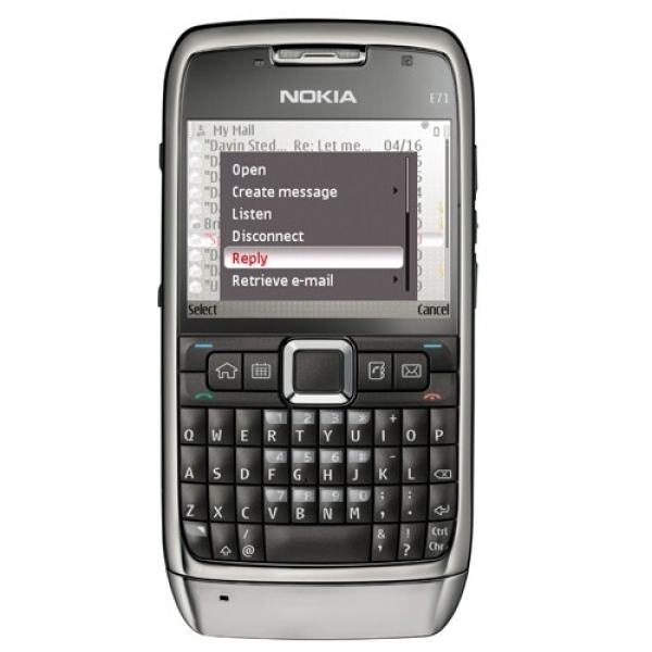 BRANDNEUES NOKIA E71 ENTSPERRTES TELEFON – 3,2 MP CAM – 3G – BLUETOOTH – WIFI