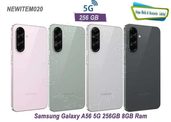 NEU Samsung Galaxy A56 5G 256GB + 8GB RAM SMART ENTSPERRT HANDY MODELL 2025