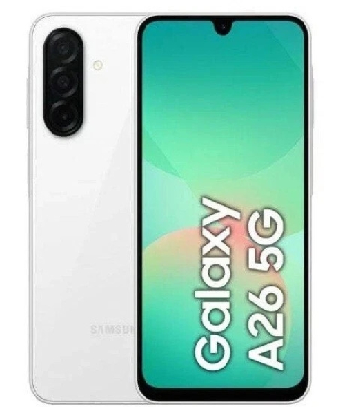 Samsung A26 5G 256GB entsperrt Smartphone Modell 2025 brandneu weiß