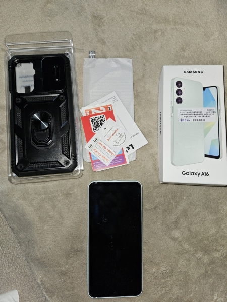 SAMSUNG Galaxy A16 Smartphone 4GB/128 GB Wassergrün