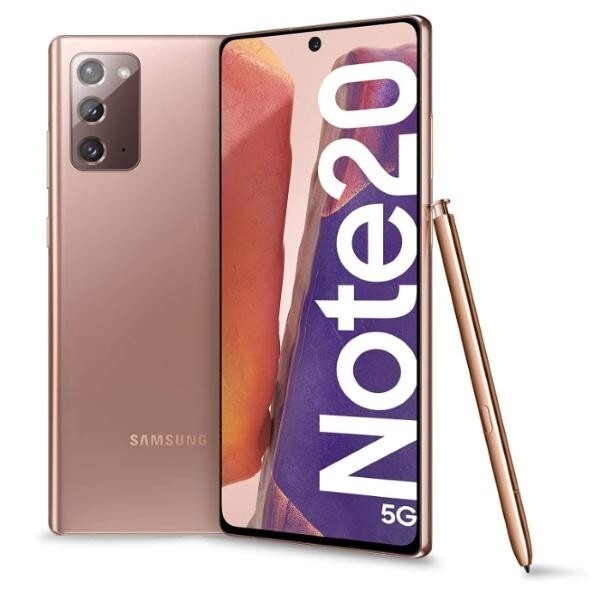 SMARTPHONE SAMSUNG GALAXY NOTE 20 5G SM N981B DUAL SIM 6,7″ 256GB MYSTIC BRONZE