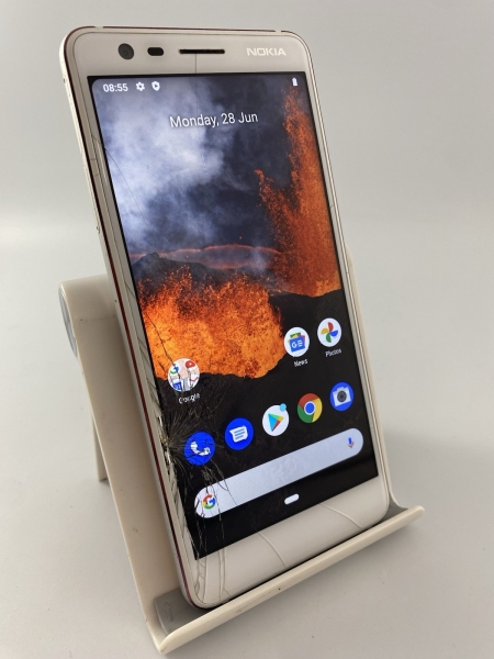 Nokia 3.1 weiß entsperrt 16GB 5,2″ 13MP Android Touchscreen Smartphone gesprungen