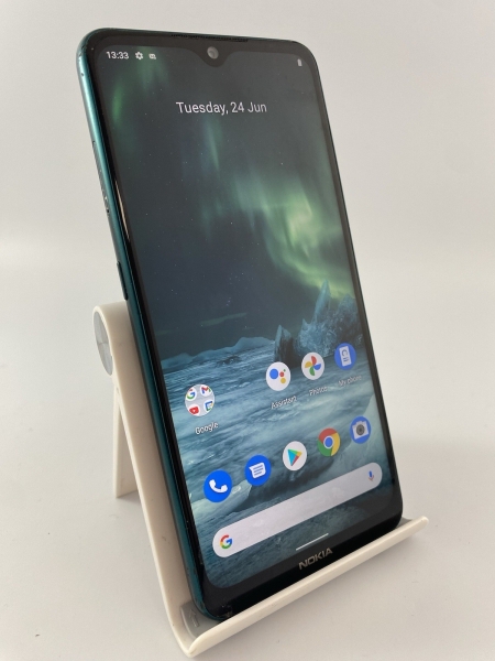 Nokia 7.2 TA-1196 cyan grün entsperrt 64GB 6,3″ 48MP Android Smartphone gesprungen