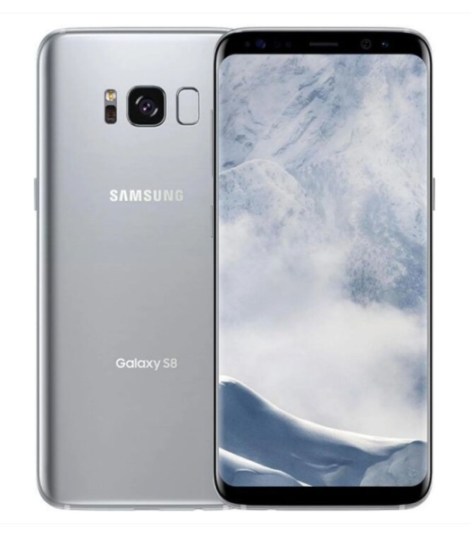 Samsung Galaxy S8 SM-G950F 64GB 4G Silber Silver Android Smartphone Hervorragend