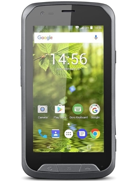 Doro 8020X Smartphone 8GB schwarz grau Android Handy 4G LTE Single SIM entsperrt