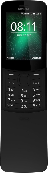 Nokia 8110 4G – 4GB – Schwarz (Entsperrt)