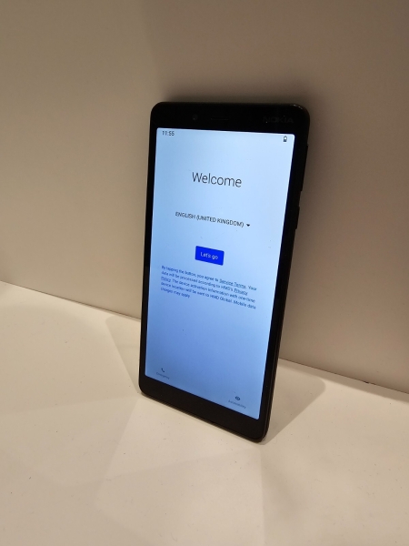 Nokia 1 Plus 4G TA-1111 8GB schwarz Android Smartphone entsperrt Single SIM