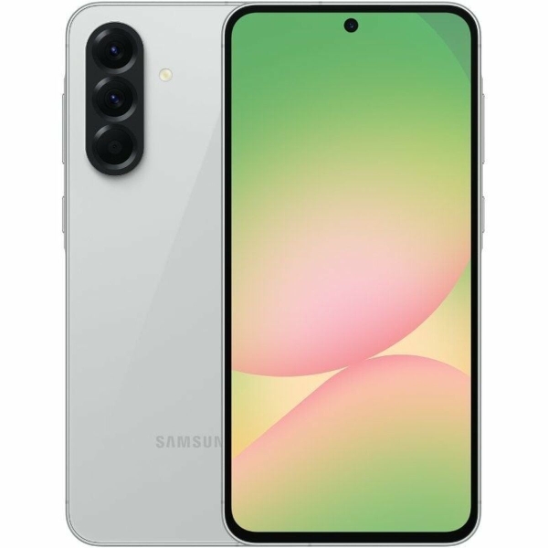 Smartphone Samsung Galaxy A56 Octa Core 8 GB RAM 128 GB Grau Silberfarben 6,7