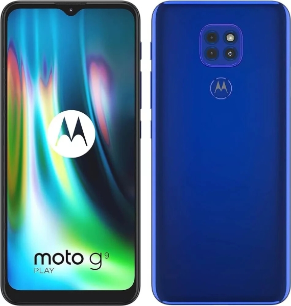 Motorola Moto G9 Play Smartphone 64GB Blau Dual Sim 4G LTE Entsperren Android Handy