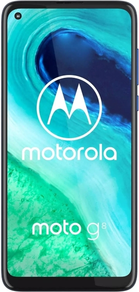 Motorola Moto G8 64GB blau 4G entsperrt Android Smartphone Sim frei Handy