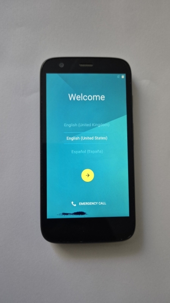 Motorola  MOTO G – 8GB – schwarz (Ohne Simlock) Smartphone