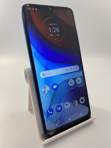 Motorola Moto E7i Power Blue entsperrt 32GB 6,51″ 13MP Android Smartphone Riss