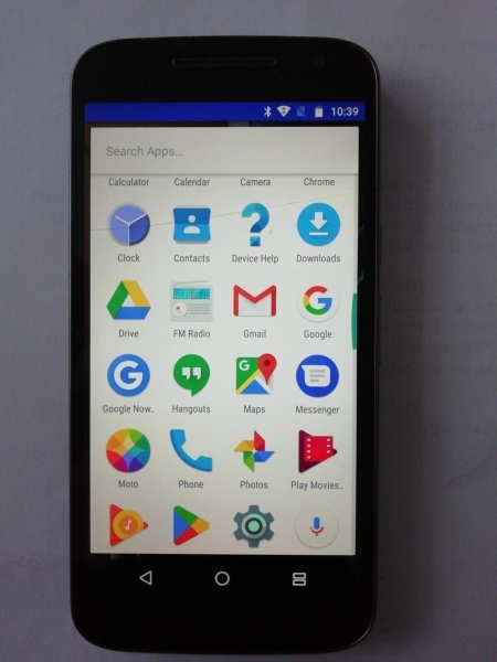 Motorola Moto G 4. Generation XT1622 – 16GB – Smartphone schwarz (entsperrt)