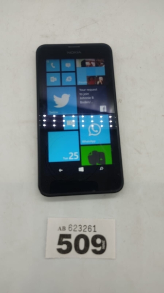 Nokia Lumia 635 (8GB) schwarz Windows Smartphone RM-974 nur drei Netzwerkgeräte
