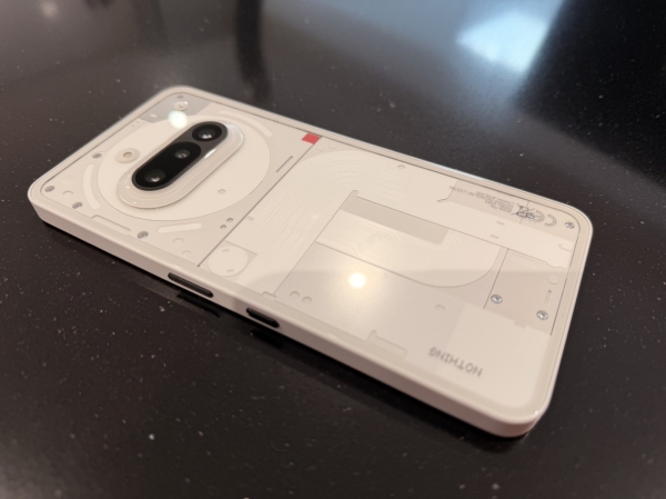 Nothing Phone (3a) 6,77″ Smartphone entsperrt 12GB Ram 256GB 120Hz weiß