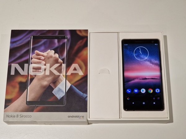 Nokia 8 Sirocco – 128GB – schwarz (Fabrik entsperrt) Smartphone – OVP #14