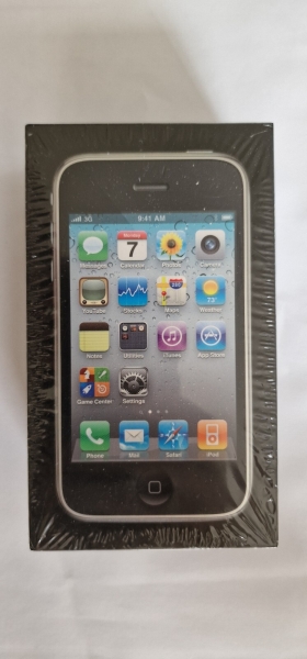 Apple iPhone 3GS – 8GB – Schwarz (Netzwerk gesperrt) A1303 (GSM) VERSIEGELTES GERÄT