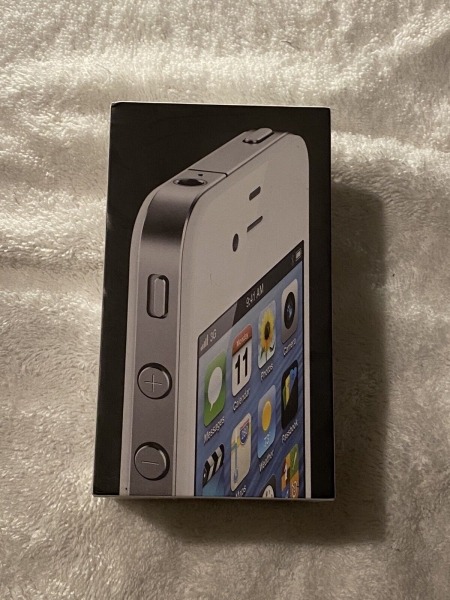 Apple iPhone 4 8GB – Weiß A1332 (GSM) – Nur Verpackung und Einsatz