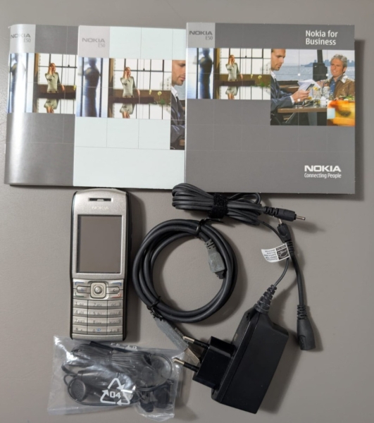 Nokia E50-1 Business Smartphone Silver / Silber ohne OVP Unbenutzt!