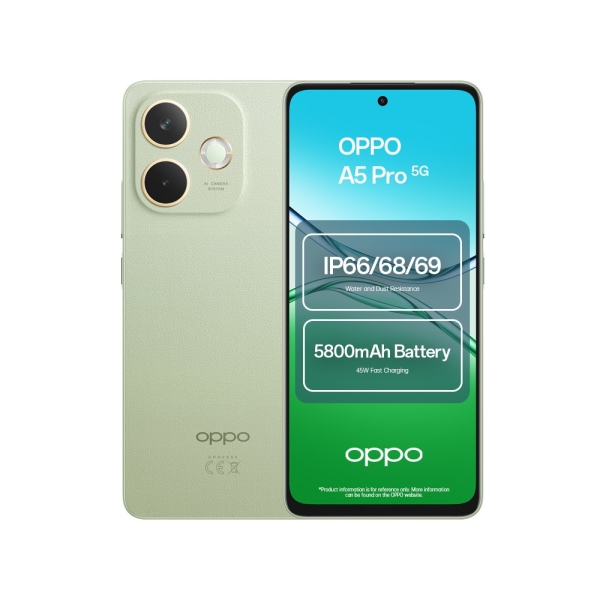 Oppo A5 Pro 5G MediaTek Dimensity 6300 6,67″ 8GB RAM 256GB Speicher Smartphone