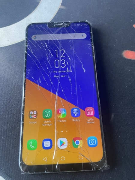 Asus Zenfone 5 schwarz 16GB 5,5″ 13MP Android Smartphone gesprungen unvollständig