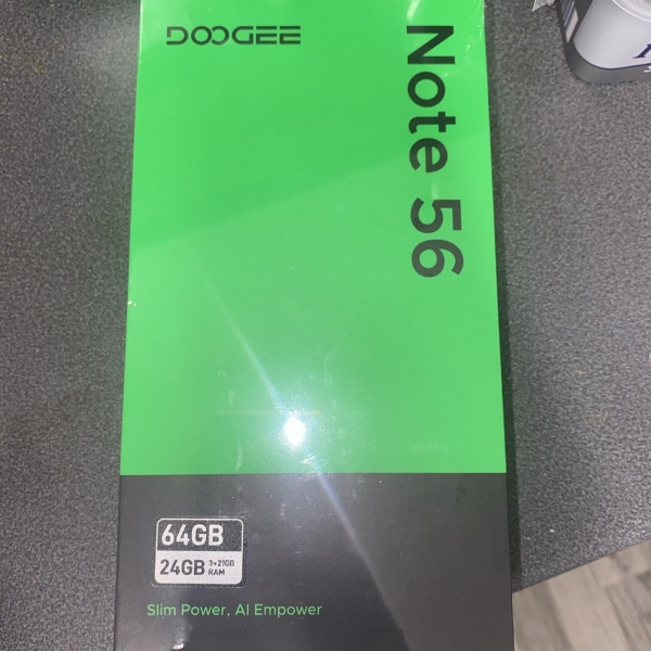 DOOGEE Note 56 Android 16 Handy 24GB+64GB 6150mAh 6,56″ Smartphone 4G LTE