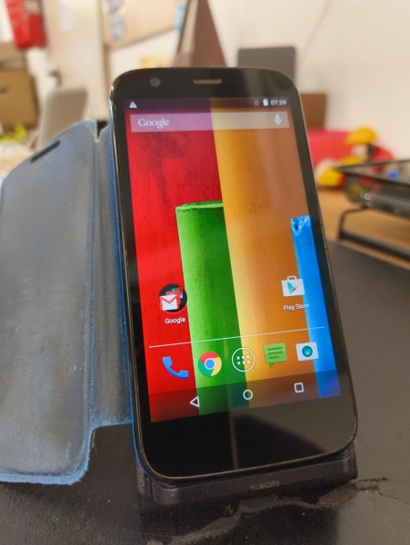 Motorola MOTO G 4G LTE – 8GB – Schwarz (Ohne Simlock) Smartphone