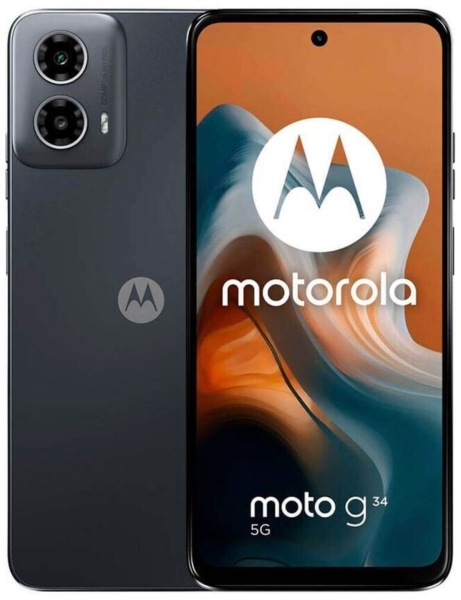 Motorola Moto G34 5G 128GB/4GB Charcoal Black Smartphone – TOP ZUSTAND