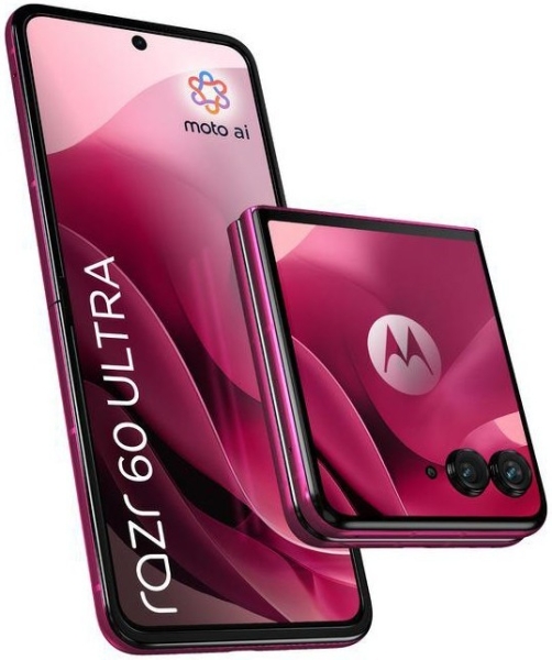 Motorola RAZR 60 Ultra 16 + 512GB 6.96 “ 5G Pink Cabarett Eu Smartphone Neu