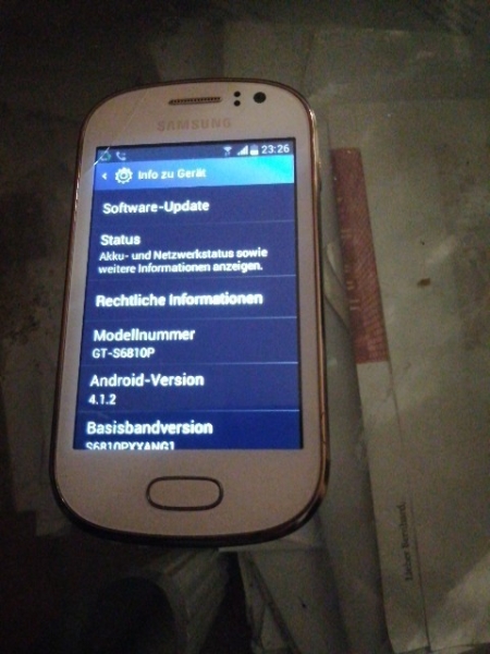 Samsung Galaxy Fame 4GB Weiß Android Smartphone GT-S6810P ,