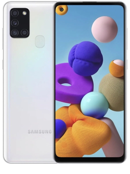 Samsung Galaxy A21s SM-A217F/DSN Smartphone 64/4 GBRAM Android entsperrt weiß