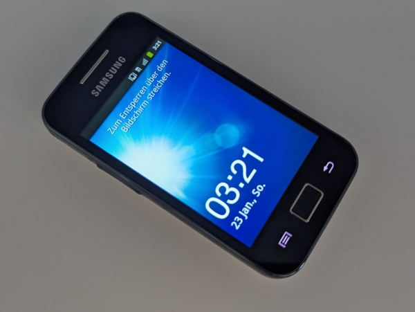 Samsung Galaxy ACE 158MB White Weiß Android Smartphone S5830i 💥