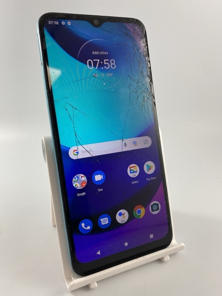 Motorola Moto E20 blau Dual SIM 6,5″ 13MP Android Smartphone unvollständig #MST