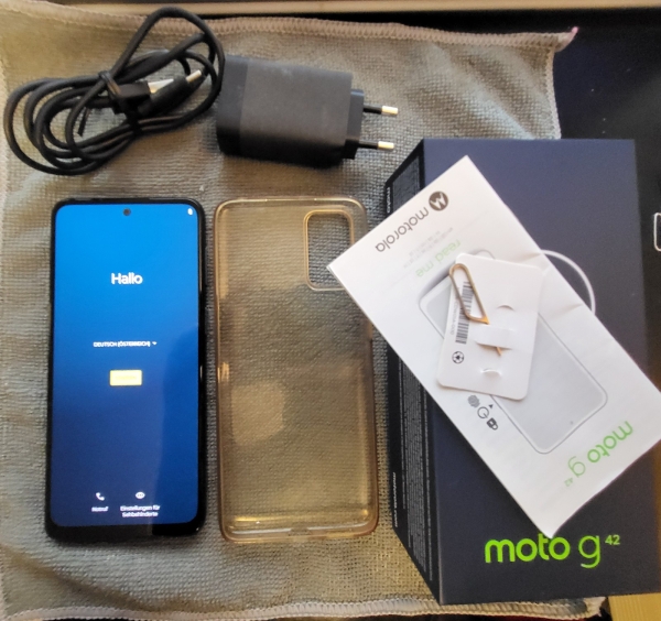 Motorola Moto g42 – 64GB – Smartphone – Gebraucht in Top Zustand – Alles dabei!