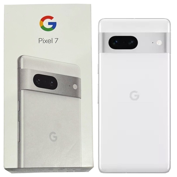 Google Pixel 7 5G (Snow) 256GB + 8GB RAM entsperrt Android 12 Smartphone
