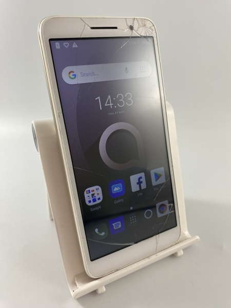 Alcatel 1 5033X weiß Tesco Netzwerk 4G 8GB 5,0″ 5MP Android Smartphone gesprungen