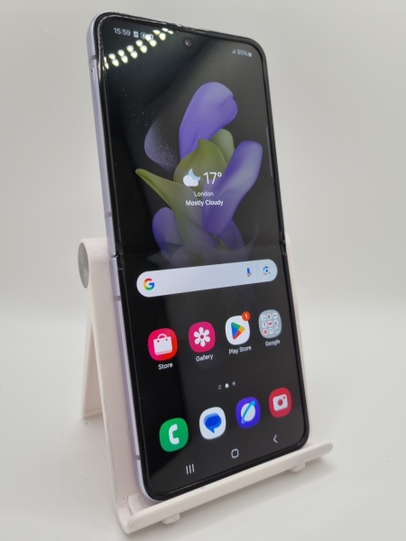 Samsung Galaxy Z Flip4 5G lila entsperrt 128GB 6,7″ Android Smartphone
