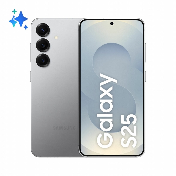 Smartphone Samsung S25 SILVER 6,2″ 12 GB RAM 128 GB Silberfarben