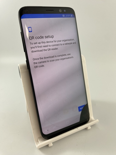 Samsung Galaxy S8 schwarz entsperrt 64GB 5,8″ 12MP Android Smartphone Defekt #C06