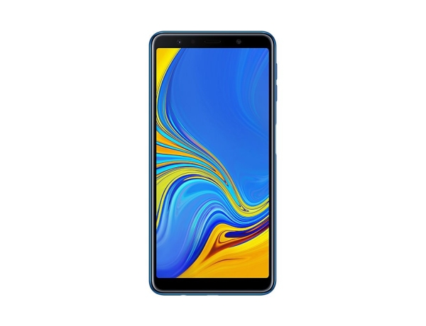 Samsung Galaxy A7 (2018) Smartphone 6 Zoll 64 GB Blau „gut“