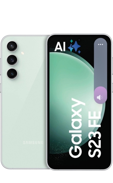 Samsung Galaxy S23 FE 5G 256GB 8GB SM-S711 Android Smartphone 6,1 Zoll Mint Grün