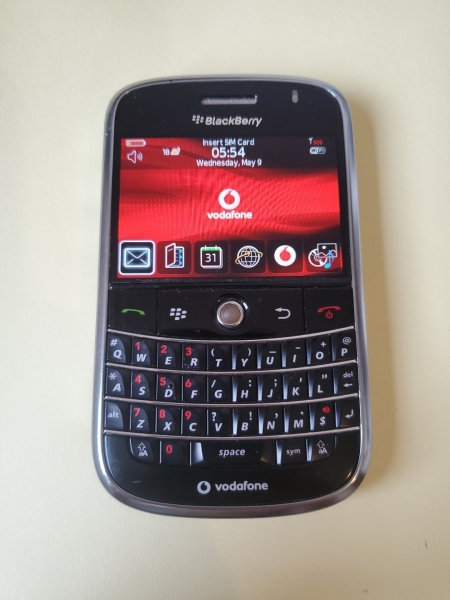 BlackBerry Bold 9000 – 1 GB – Smartphone schwarz (entsperrt) (Tastatur – QWERTZ) B7