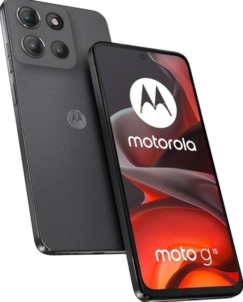 Neu Motorola Moto G15 Dual SIM Android entsperrt 4G 4GB 128GB Smartphone Angebot