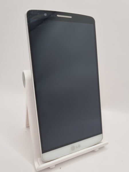 LG G3 weiß 16GB 5,5″ 13MP Android Smartphone defekt für Ersatzteile & Reparaturen #E