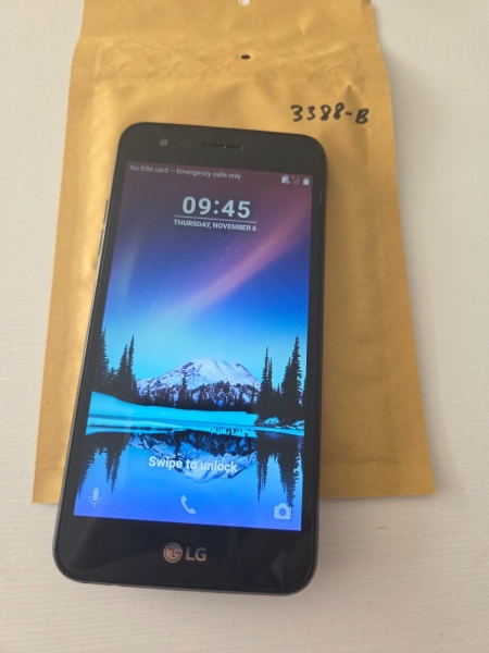 LG K4 (2017) Android Smartphone 8 GB Speicher schwarz Netzwerk entsperrt – (Klasse B)