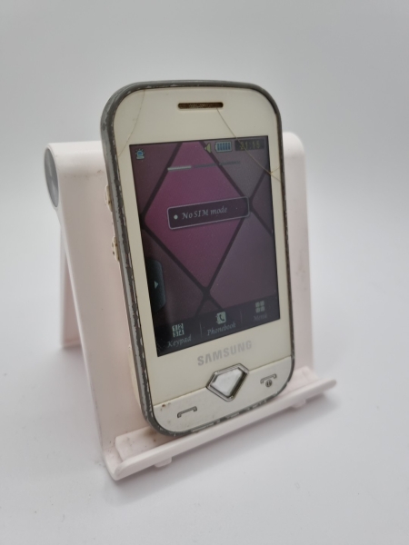 Samsung Diva GT-S7070 weiß entsperrt 40MB 2,8″ 3,2MP Handy gesprungen