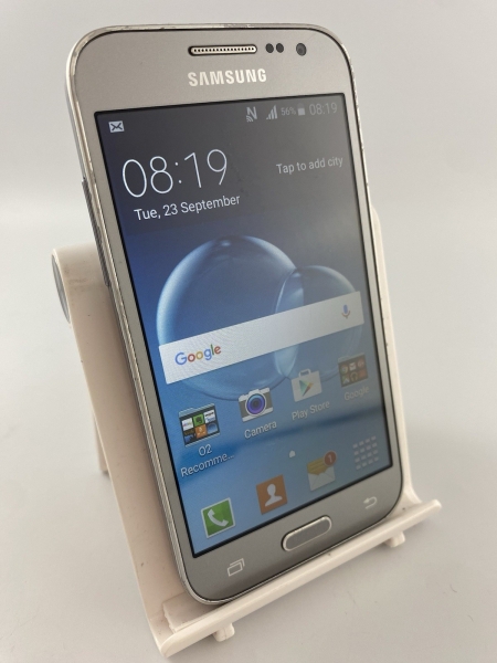 Samsung Galaxy Core Prime silber entsperrt 8GB 4,5″ Android Smartphone Defekt #C04