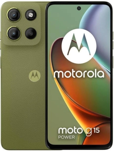 Motorola Moto G15 Power Iguana Green Smartphone Neuwertig