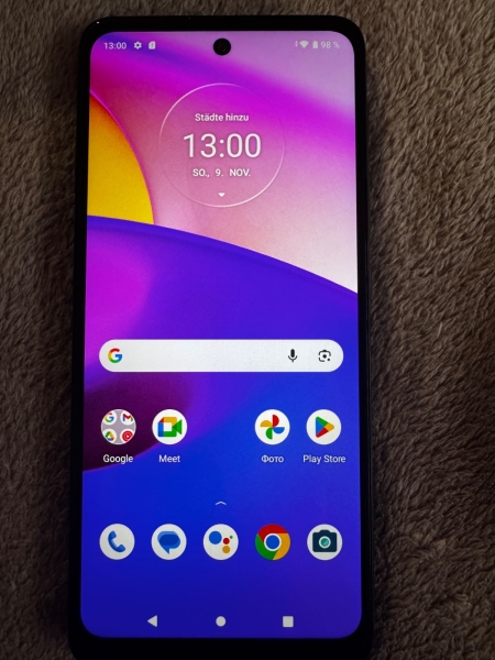 Motorola Moto E40 Dual SIM 64GB Grau LTE Smartphone Ohne Simlock Original Handy