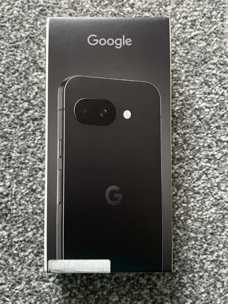 Neu Google Pixel 9a 128GB entsperrt – Obsidian – Brandneu & Versiegelt UVP 499£ ✅